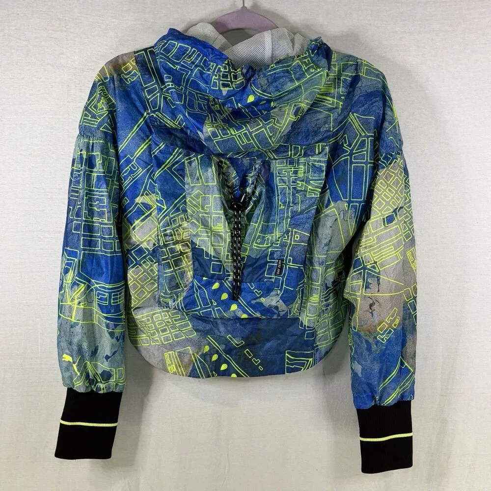 PUMA x CENTRAL SAINT MARTINS Day Zero Crop Running Workout Jacket Womens Medium